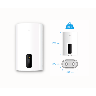 Бойлер з WiFi керуванням на 50 л ES 50V-F7 (UA) - Haier